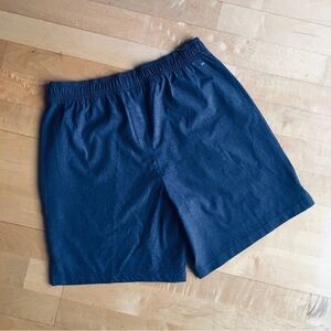 Layer 8 High Rise Performance Wear, Quick Dry Shorts, Dark Charcoal Gray, Size S